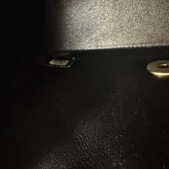Chanel Black Lambskin Square Mini Flap GHW Authentic CoA - Picture 4 of 11